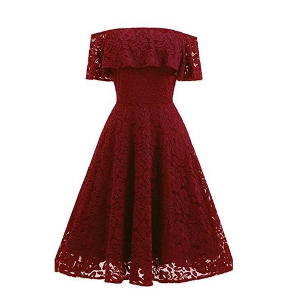 Short Lace Bridesmaid Dresses
